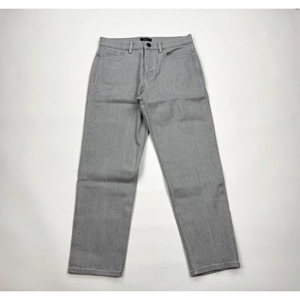 Theory‎ Slim Cropped Pant in Dyed Denim Women 28 EUC $175 Cotton 5-Pockets Jeans